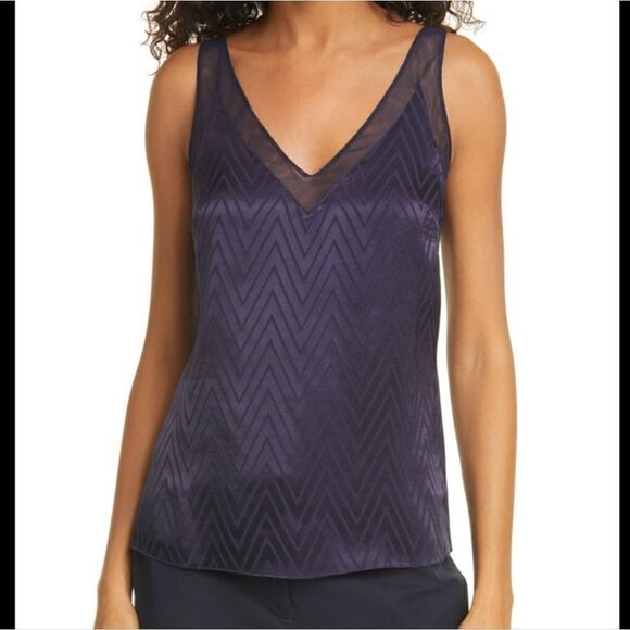 Ted Baker vneck sleeveless tank top, size 1 - Picture 1 of 9